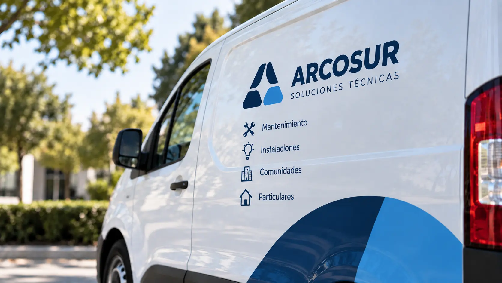 Furgoneta de ARCOSUR Soluciones Técnicas